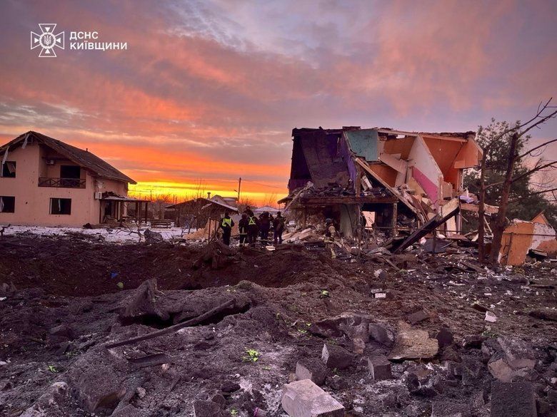 Наслідки нічної атаки рашистів на київщину.