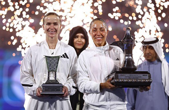 У фіналі турніру WTA1000 в ОАЕ Еліна Світоліна поступилася п'ятій ракетці світу, Джесіці Пегулі зі США.