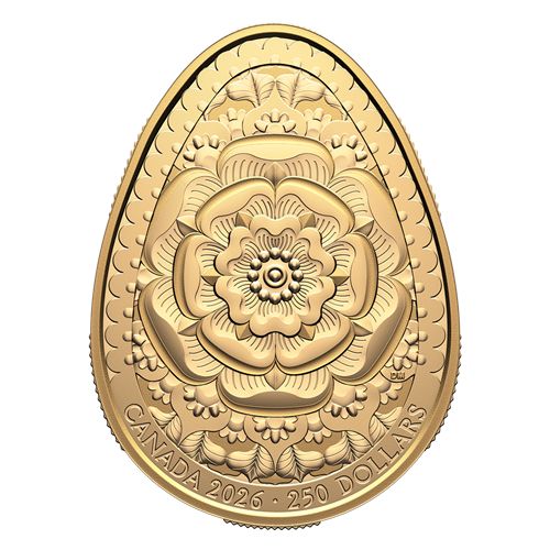 Зворотний дизайн привертає увагу своєю багатошаровою елегантністю, спонукаючи до споглядання та захоплення багатопелюстковою трояндою, оскільки кожен вигин і квіткова форма говорять про баланс і зростання.