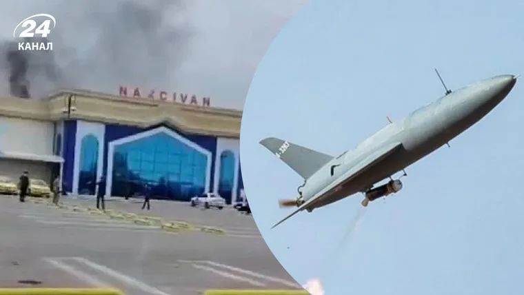 Іранські сили завдали удару, по аеропорту Нахічевані.