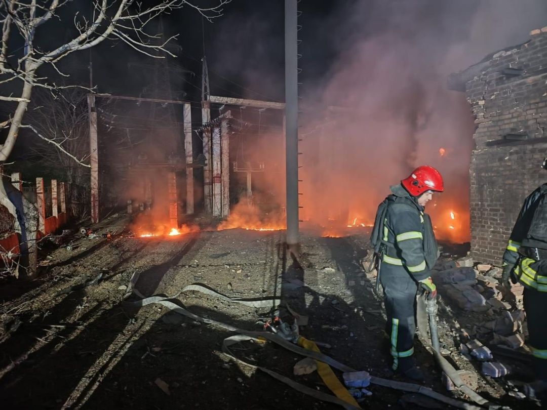 На Одещині внаслідок нічної атаки РФ пошкоджена енергетична, промислова та портова інфраструктура/