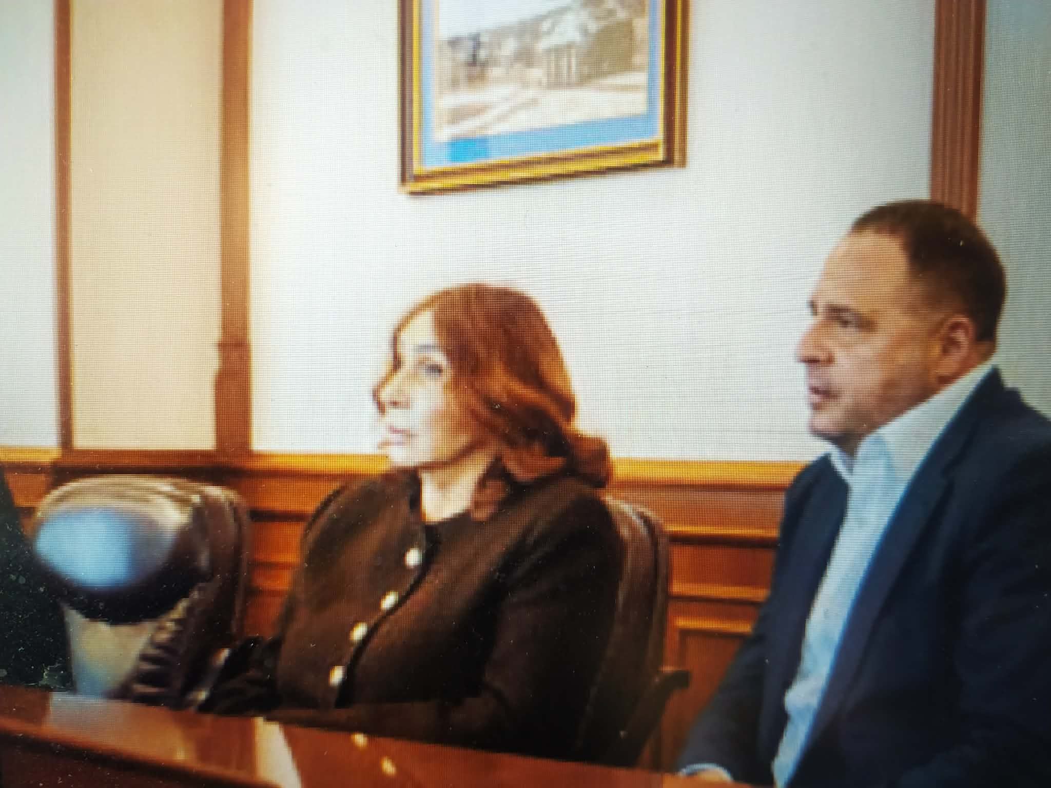 Андрій Єрмак та Лідія Портнова.