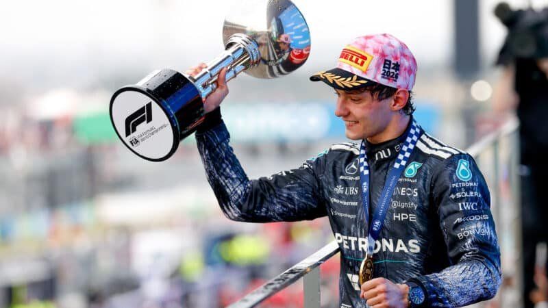 Після виграшу Гран-прі Японії Кімі Антонеллі з Мерседесу став наймолодшим лідером заліку пілотів Ф-1.