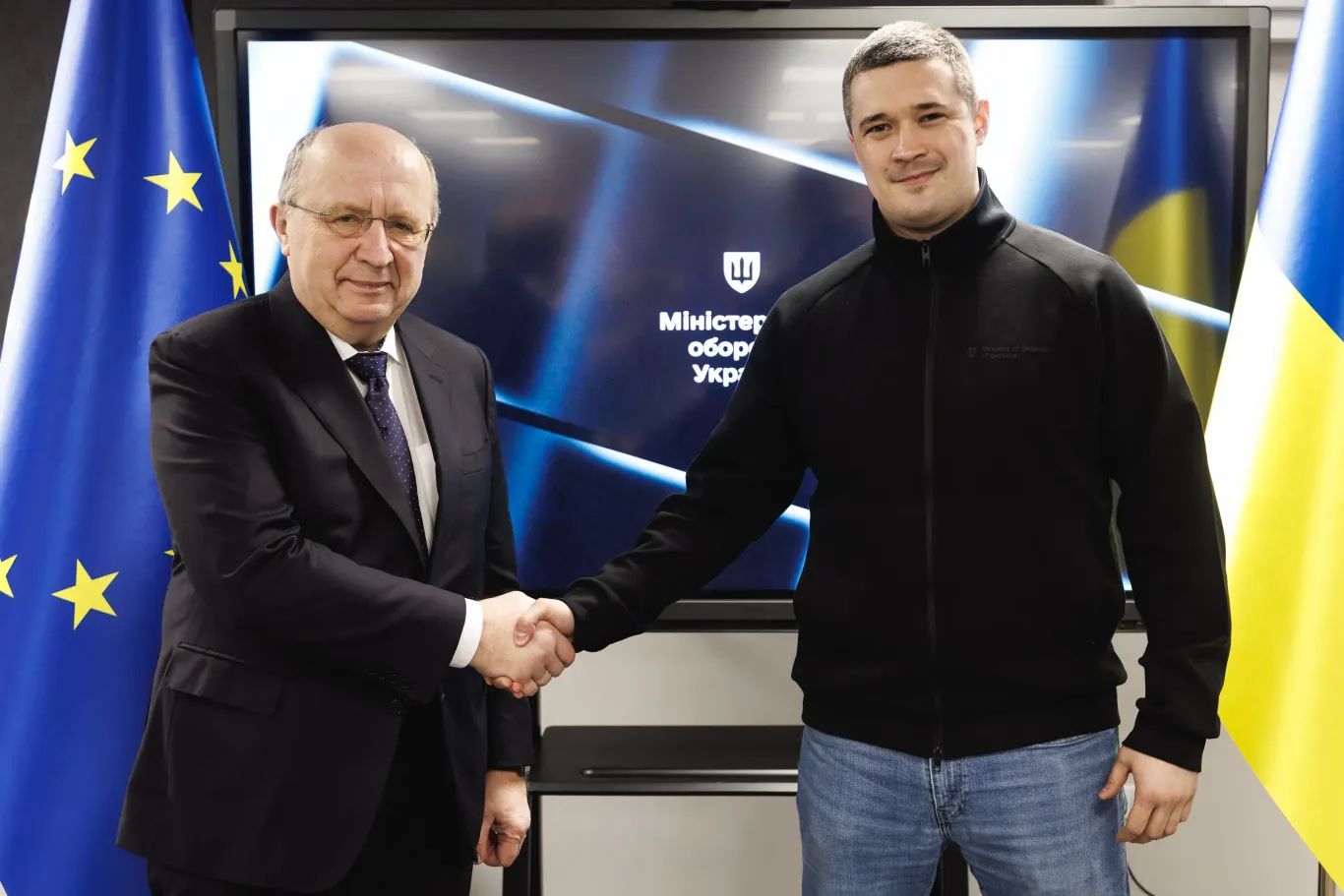 Михайло Федоров та Андрюс Кубілюс обговорили механізми, які дозволять спрямовувати фінансування на критично важливі напрями оборони