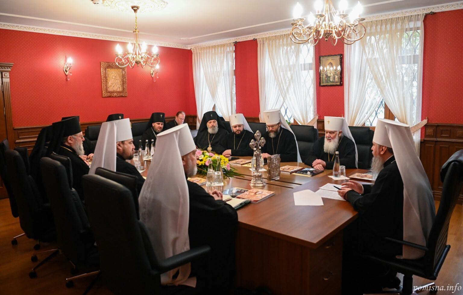 Офіційне засідання у Києві Священного Синоду 3 квітня 2026 р.
