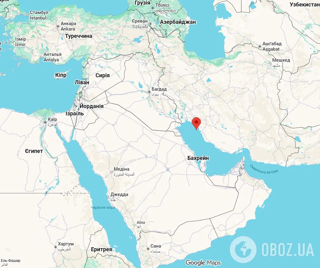 США вдарили по острову Харк у Перській затоці.