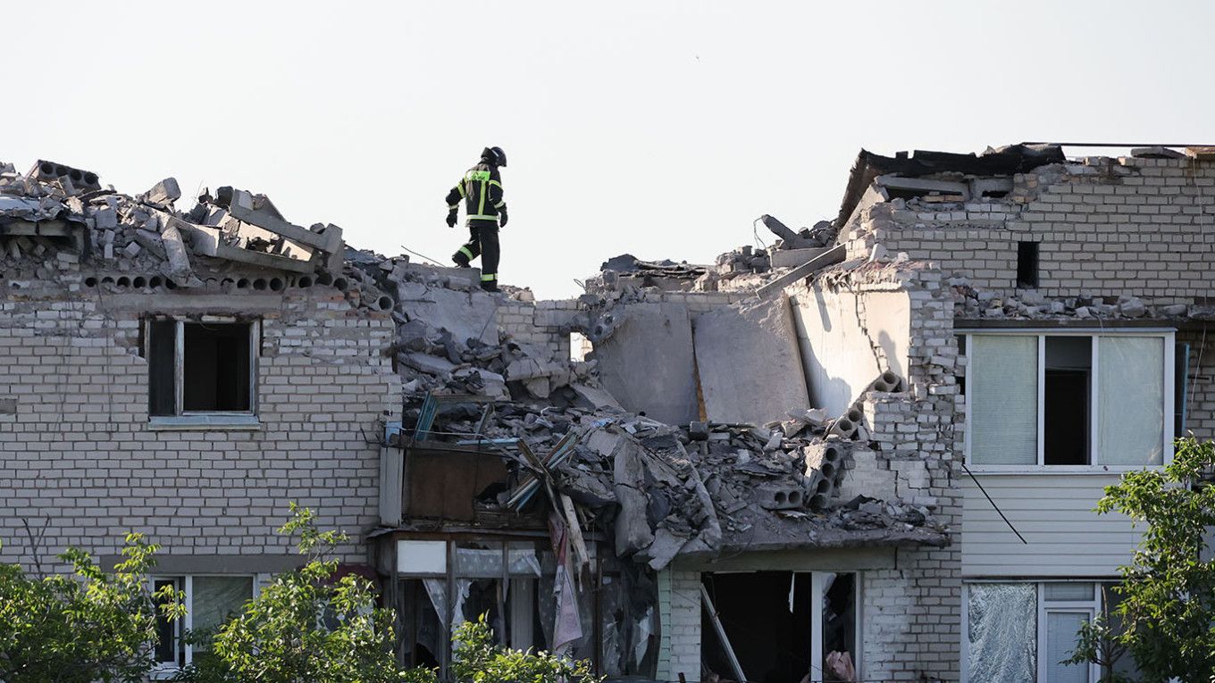 Окуповане росіянами місто Токмак.