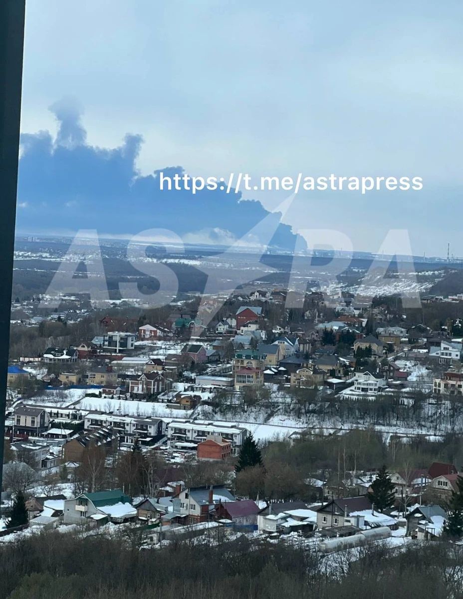 Пожежа на нафтоперекачувальній станції "Горький" у Нижньогородській області рф.