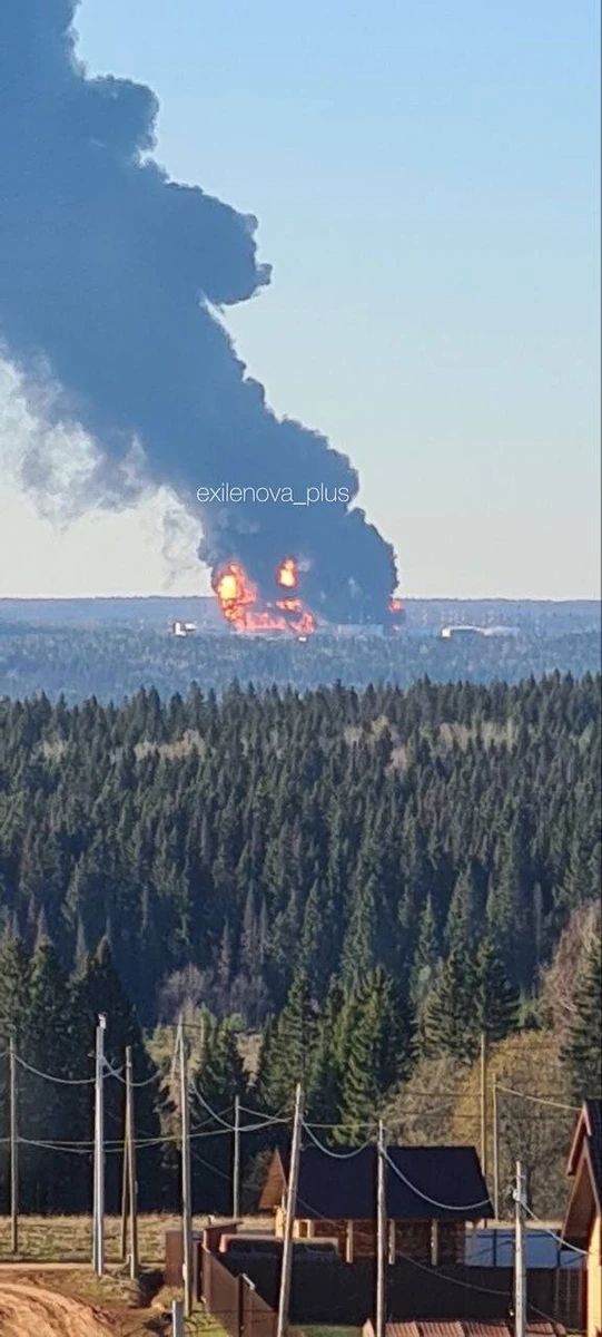 Перм вранці 30 квітня.