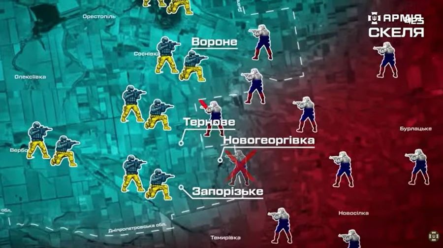 Полк «Скеля» прорвав оборону на 25 кілометрів углиб окупованих територій.