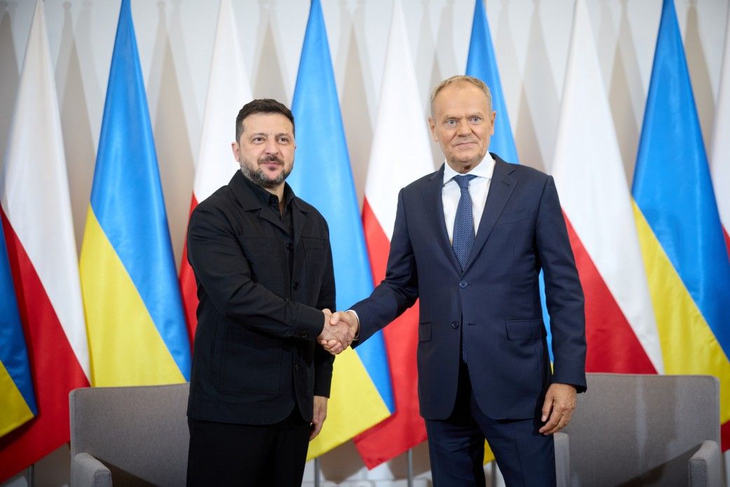 Зеленський і Туск у Любліні.