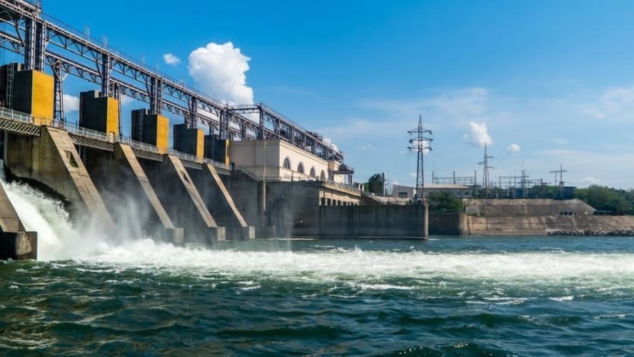 Виробництво електроенергії на Дністровській ГЕС зменшилося на 43%: ріка обміліла