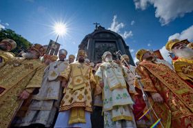 Як на Києва хрестини