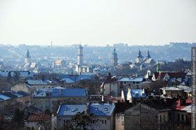 Ще донедавна так виглядала панорама стародавнього Львова.